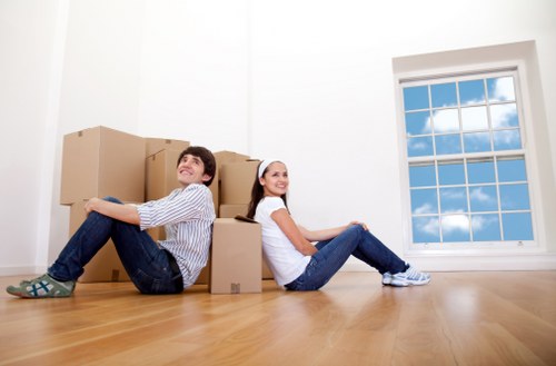 Experienced team managing office move