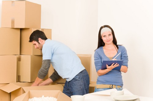 Eco-friendly removal truck in Storage Bayswater
